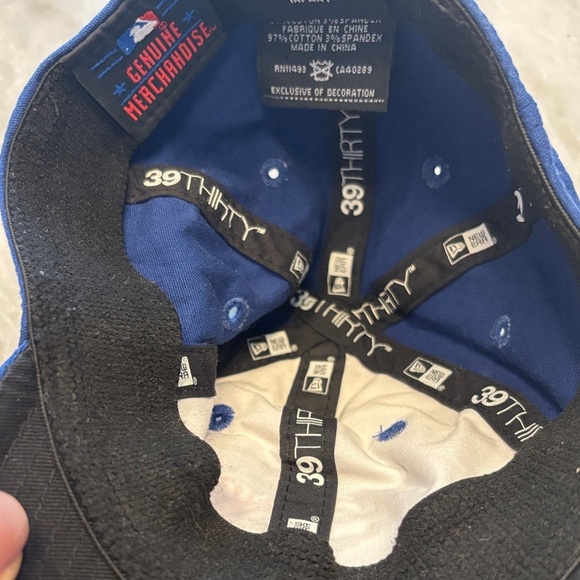 New Era Blue Baseball Cap with Team Logo - Picture 3 of 4